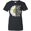 August Girls 1974 48th Birthday Gifts T-Shirt & Tank Top | Teecentury.com