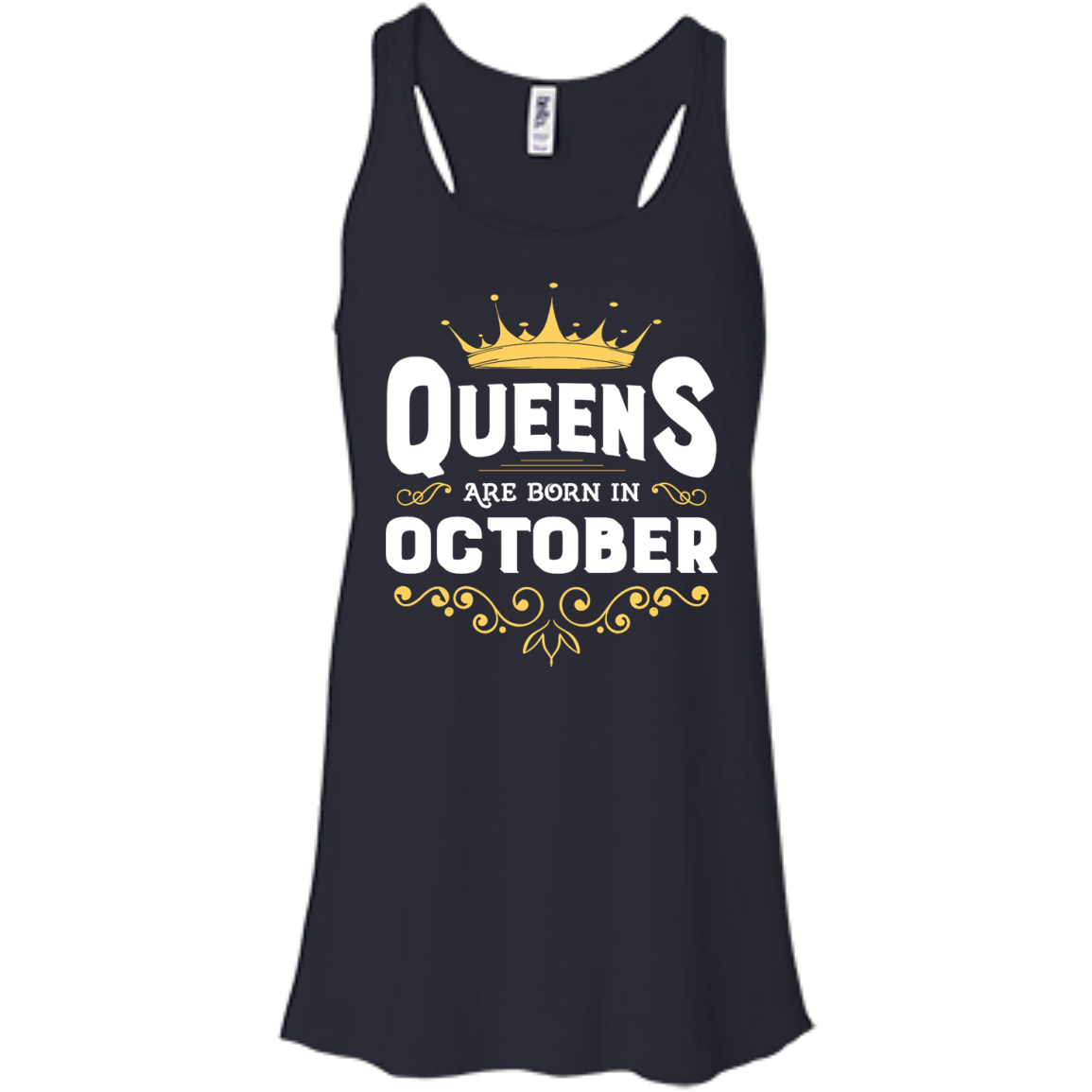 Queens Are Born In October T-Shirt & Hoodie | Teecentury.com