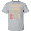 Awesome Since August 2011 Vintage 11th Birthday Gifts Youth Youth Shirt | Teecentury.com