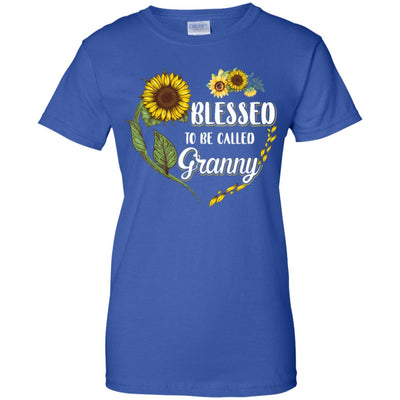 Blessed To Be Called Granny Sunflower Mothers Day Gift T-Shirt & Tank Top | Teecentury.com