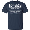 Poppy Gifts Grandpa Definition Fathers Day T-Shirt & Hoodie | Teecentury.com