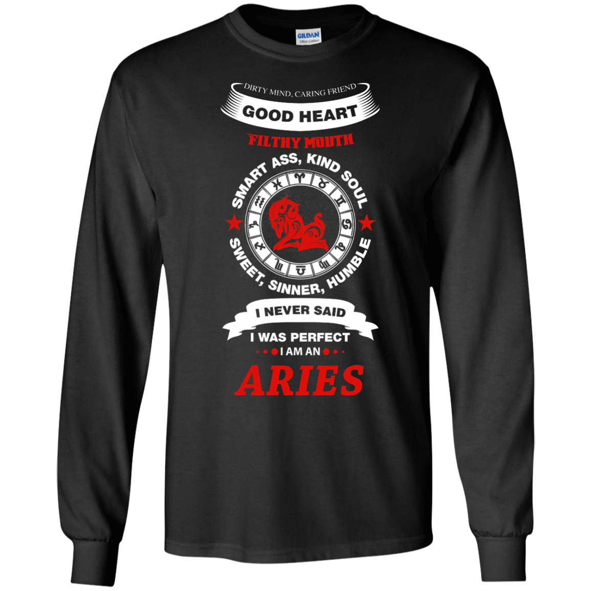 I Never Said I Was Perfect I Am An ARIES T-Shirt & Hoodie | Teecentury.com