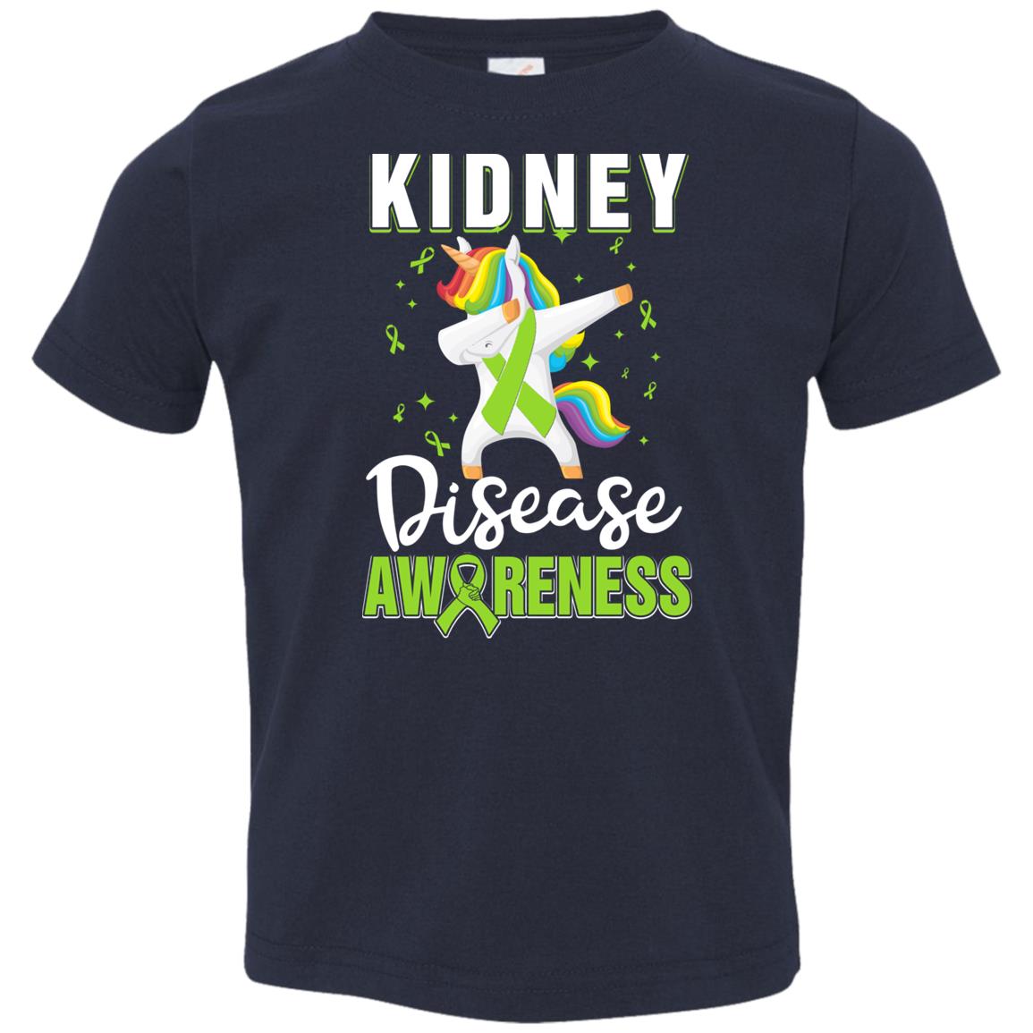 Inspirational Kidney Disease Awareness Unicorn Support Youth Youth Shirt | Teecentury.com