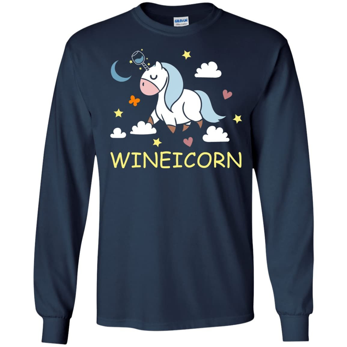 Funny Wine Unicorn Wineicorn T-Shirt & Hoodie | Teecentury.com