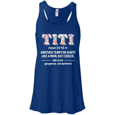 Titi Definition For Funny Auntie Aunty Aunt T-Shirt & Tank Top | Teecentury.com