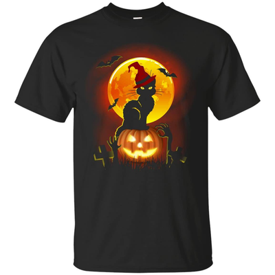 Happy Halloween Cat T-Shirt & Hoodie | Teecentury.com