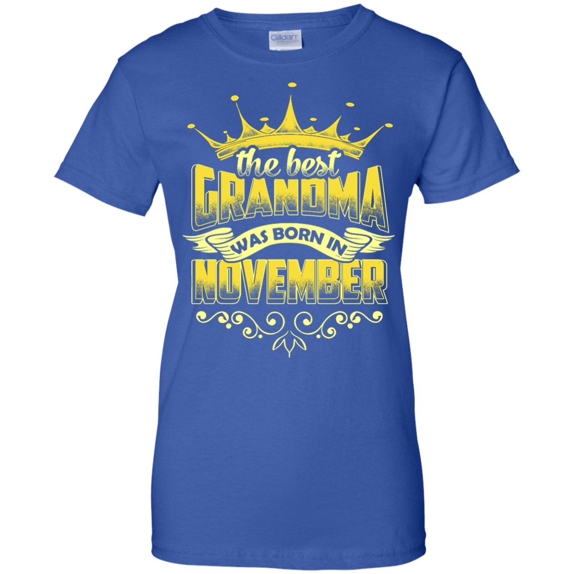 The Best Grandma Was Born In November T-Shirt & Hoodie | Teecentury.com