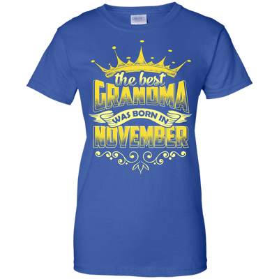 The Best Grandma Was Born In November T-Shirt & Hoodie | Teecentury.com