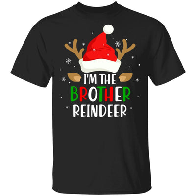 I'm The Brother Reindeer Matching Family Christmas T-Shirt & Sweatshirt | Teecentury.com