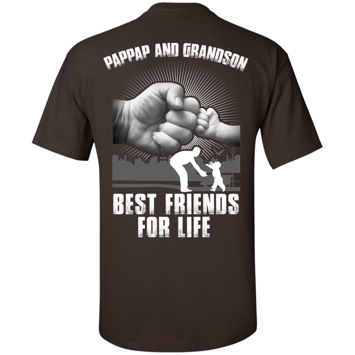 Pappap And Grandson Best Friends For Life T-Shirt & Hoodie | Teecentury.com