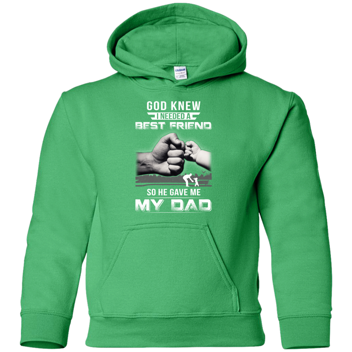 God Knew I Needed A Best Friend So He Gave Dad Youth Shirt | Teecentury.com