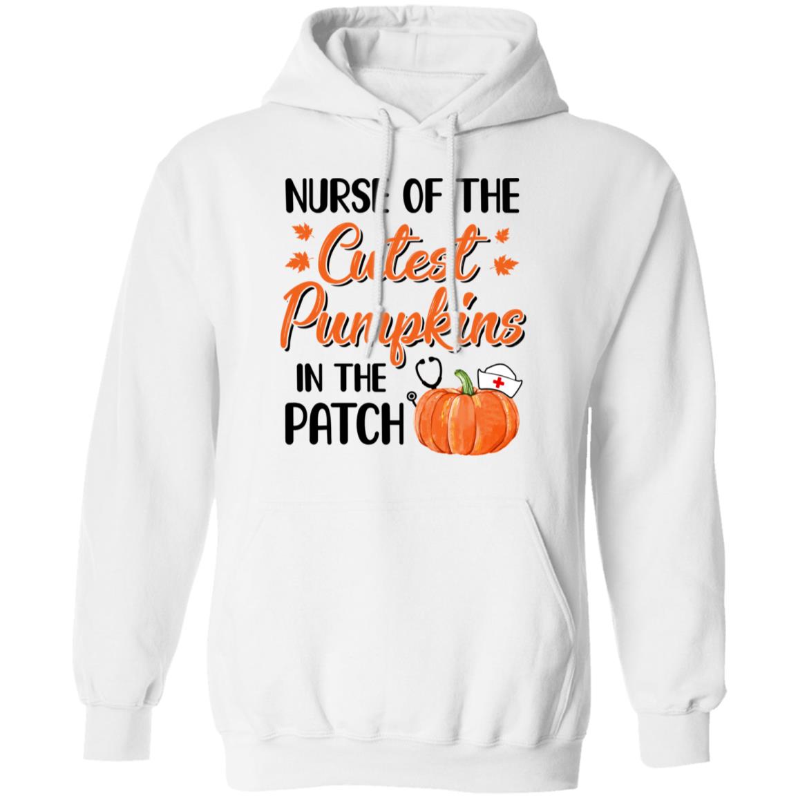 Nurse Of The Cutest Pumpkins In The Patch Halloween Gift T-Shirt & Hoodie | Teecentury.com