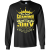 The Best Grandma Was Born In July T-Shirt & Hoodie | Teecentury.com