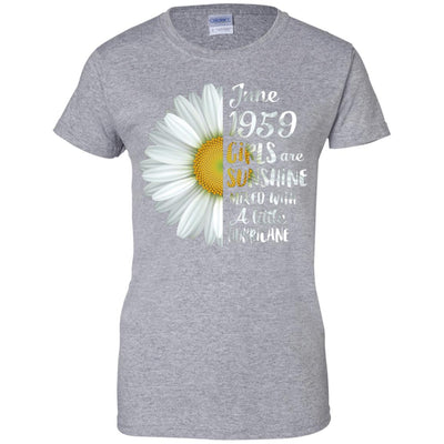 June Girls 1959 63th Birthday Gifts T-Shirt & Tank Top | Teecentury.com