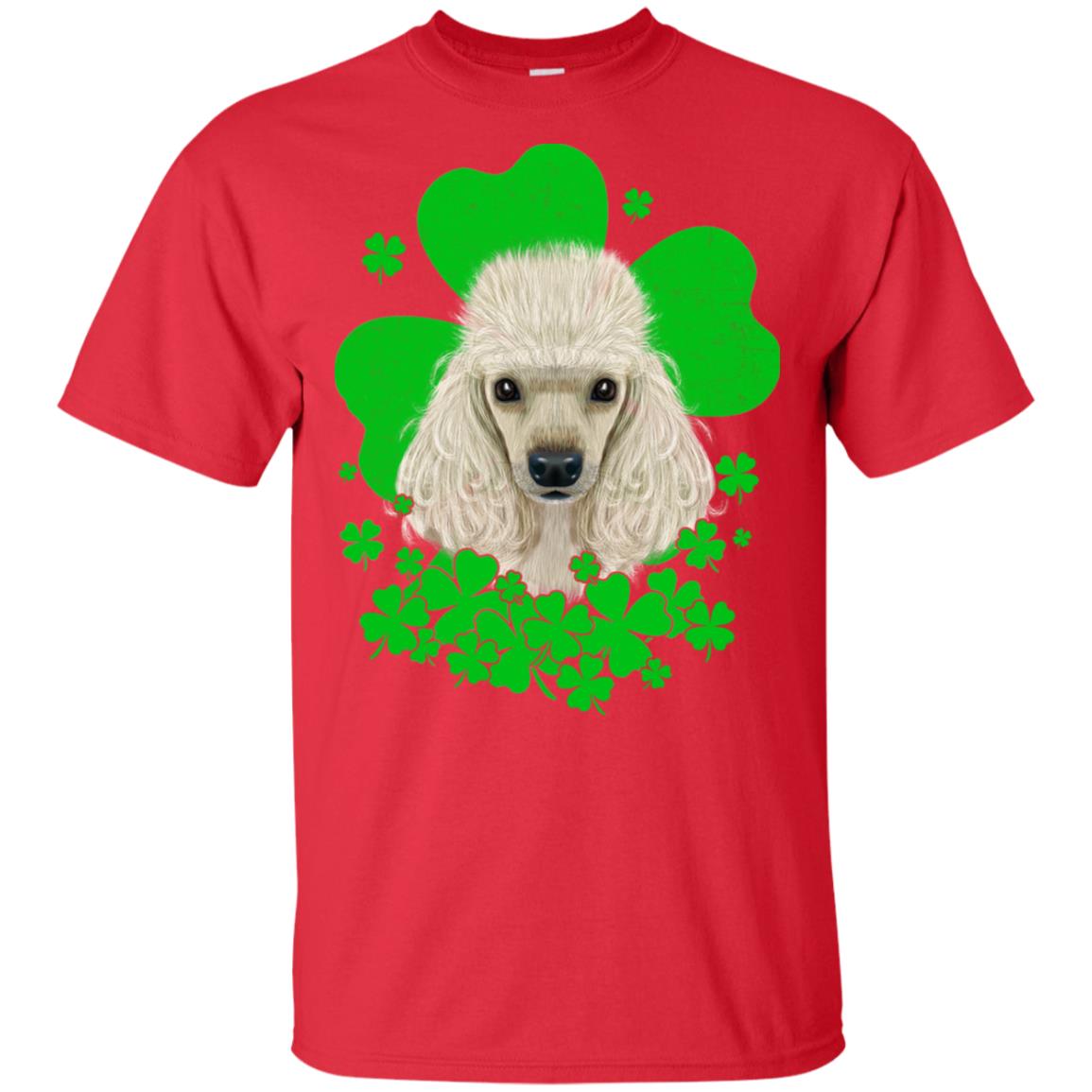 Poodle St. Patrick's Day Clovers T-Shirt & Hoodie | Teecentury.com