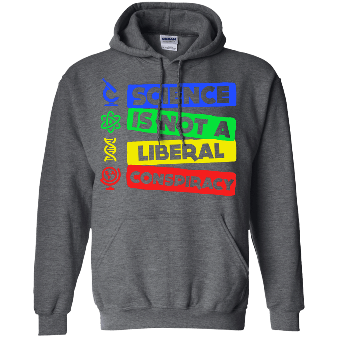 Science Is Not A Liberal Conspiracy T-Shirt & Hoodie | Teecentury.com