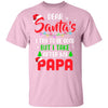 Dear Santa I Tried To Be Good But My Papa Christmas Kids Youth Youth Shirt | Teecentury.com