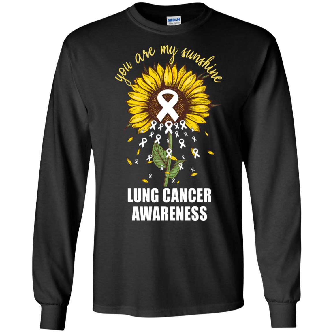 You Are My Sunshine Lung Cancer Awareness T-Shirt & Hoodie | Teecentury.com