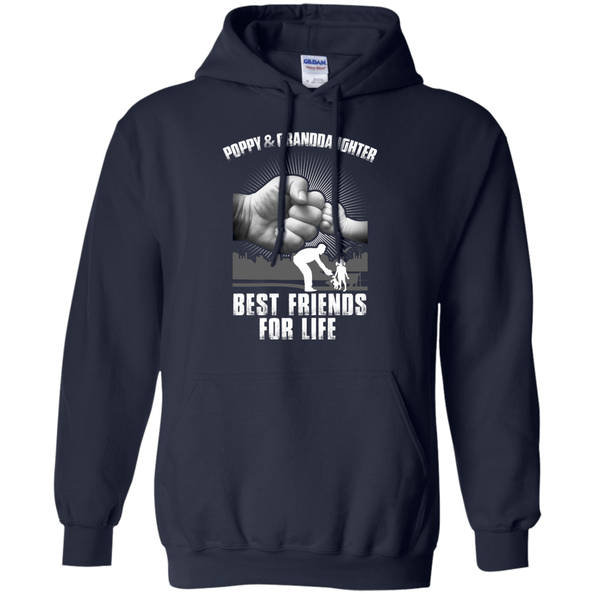 Poppy And Granddaughter best Friends For Life T-Shirt & Hoodie | Teecentury.com