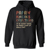 PaPaw Know Everything Vintage PaPaw Father's Day Gift T-Shirt & Hoodie | Teecentury.com