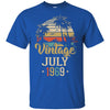 Retro Classic Vintage July 1969 53th Birthday Gift T-Shirt & Hoodie | Teecentury.com