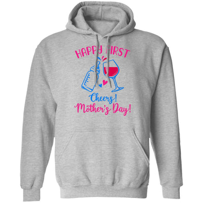 First Mothers Day Mommy Baby Girl Cheers Matching T-Shirt & Tank Top | Teecentury.com