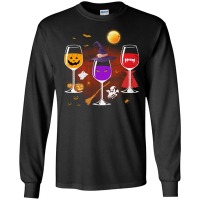 Wine Glass Of Witchcraft Funny Halloween T-Shirt & Tank Top | Teecentury.com