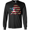 Quarterback Football America Flag T-Shirt & Hoodie | Teecentury.com