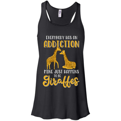Everybody Has An Addiction Mine Just Happens To Be Giraffes T-Shirt & Tank Top | Teecentury.com