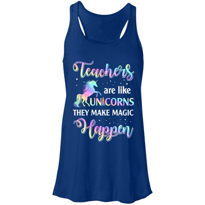 Teachers Are Like Unicorns They Make Magic Happen T-Shirt & Tank Top | Teecentury.com