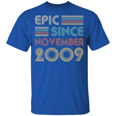 Epic Since November 2009 Vintage 13th Birthday Gifts Youth Youth Shirt | Teecentury.com