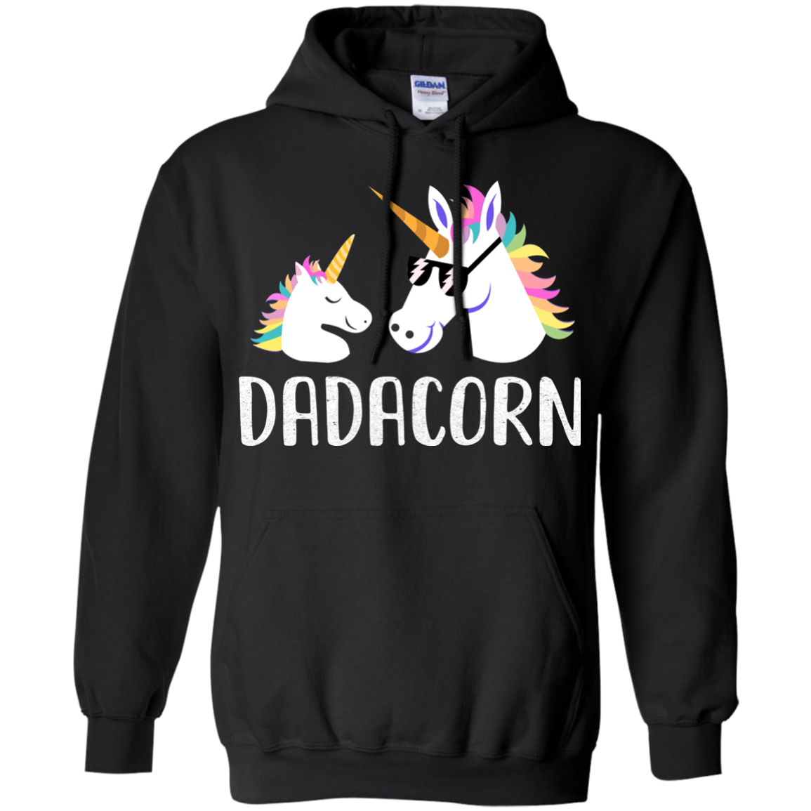 Dadacorn Unicorn Dad And Baby Fathers Day Gifts T-Shirt & Hoodie | Teecentury.com