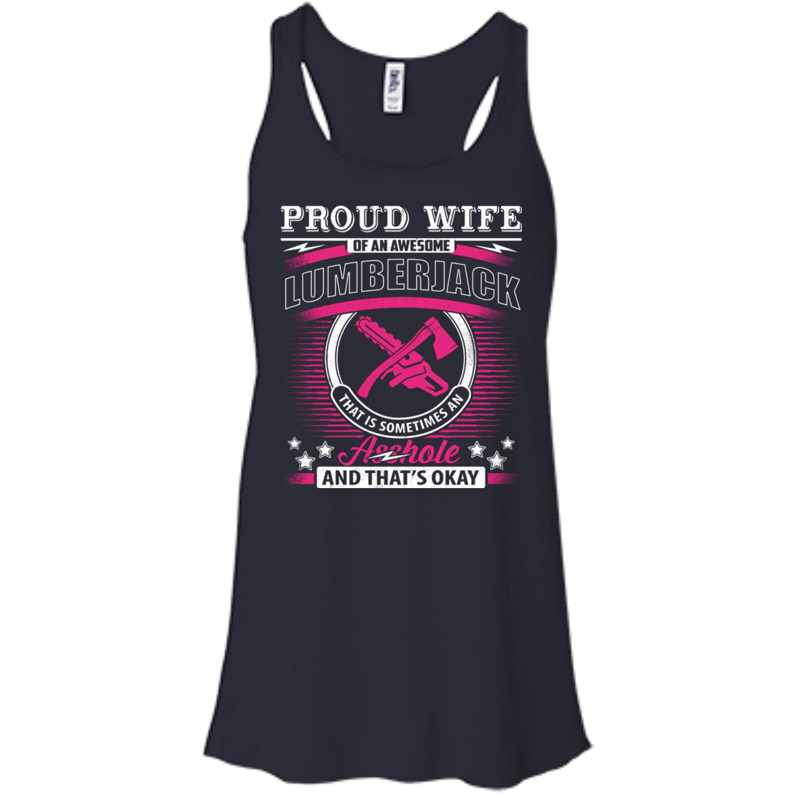 Proud Wife Of An Awesome Lumberjack T-Shirt & Hoodie | Teecentury.com