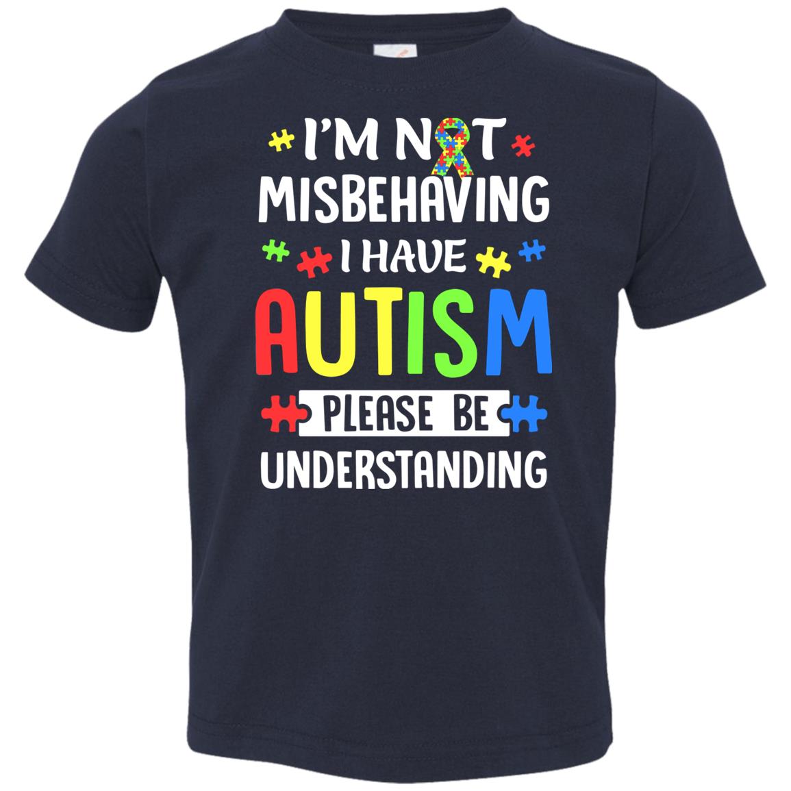 Autism Awareness I'm Not Misbehaving I Have Autism Youth Youth Shirt | Teecentury.com