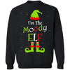 I'm The Moody Elf Family Matching Funny Christmas Group Gift T-Shirt & Sweatshirt | Teecentury.com