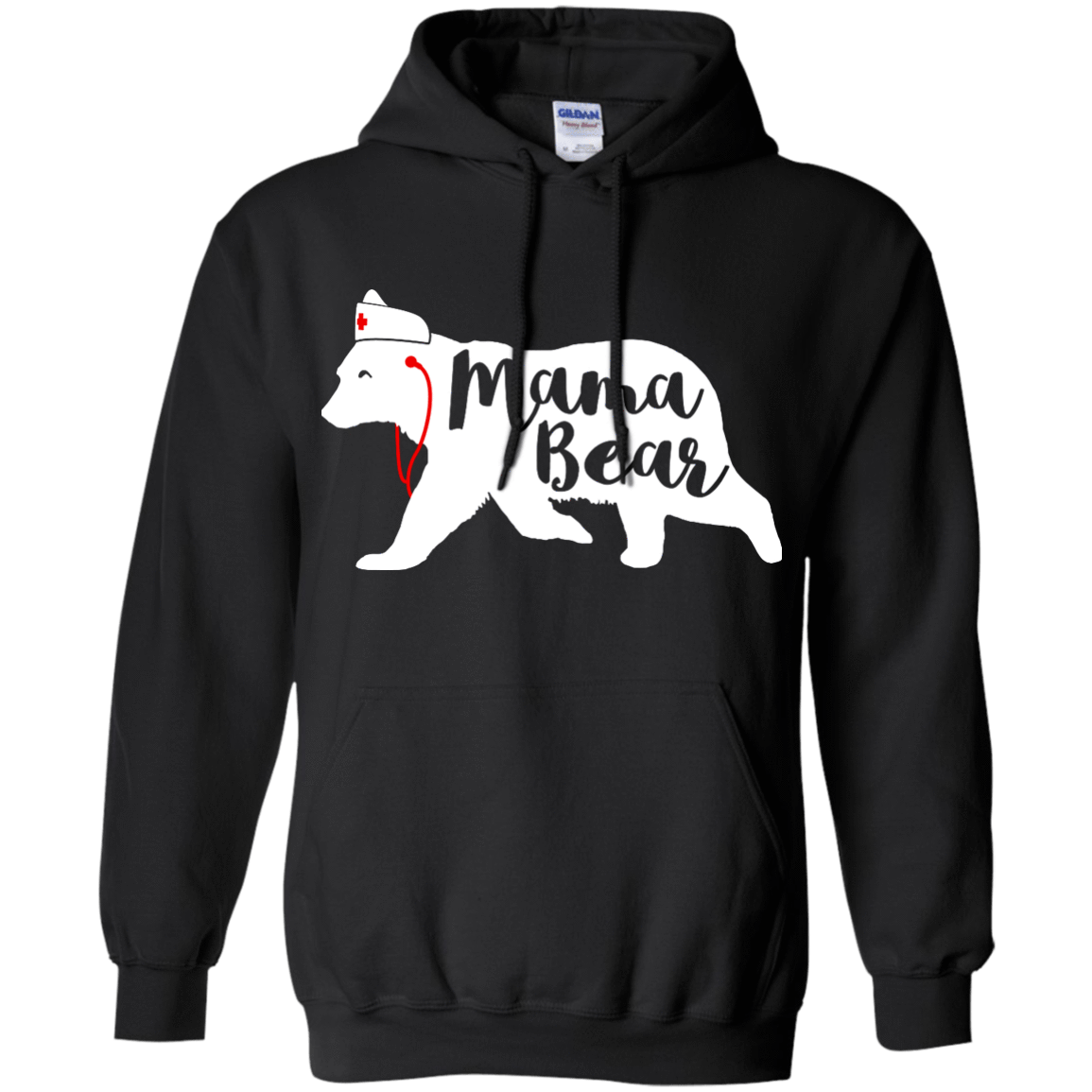 Nurse Mama Bear T-Shirt & Hoodie | Teecentury.com