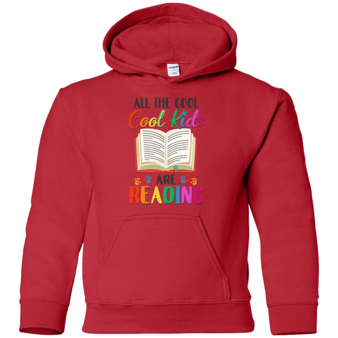All The Cool Kids Are Reading Book Lover Gifts Youth Youth Shirt | Teecentury.com