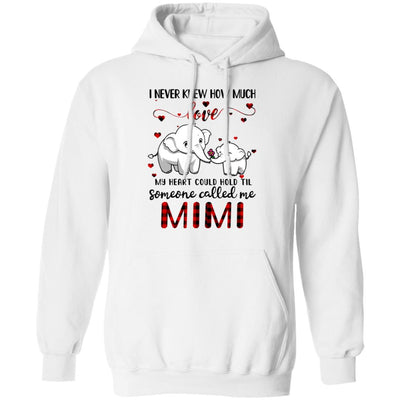 Someone Called Me Mimi Elephant Red Plaid Mother's Day T-Shirt & Hoodie | Teecentury.com