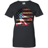 Hitter Baseball America Flag T-Shirt & Hoodie | Teecentury.com