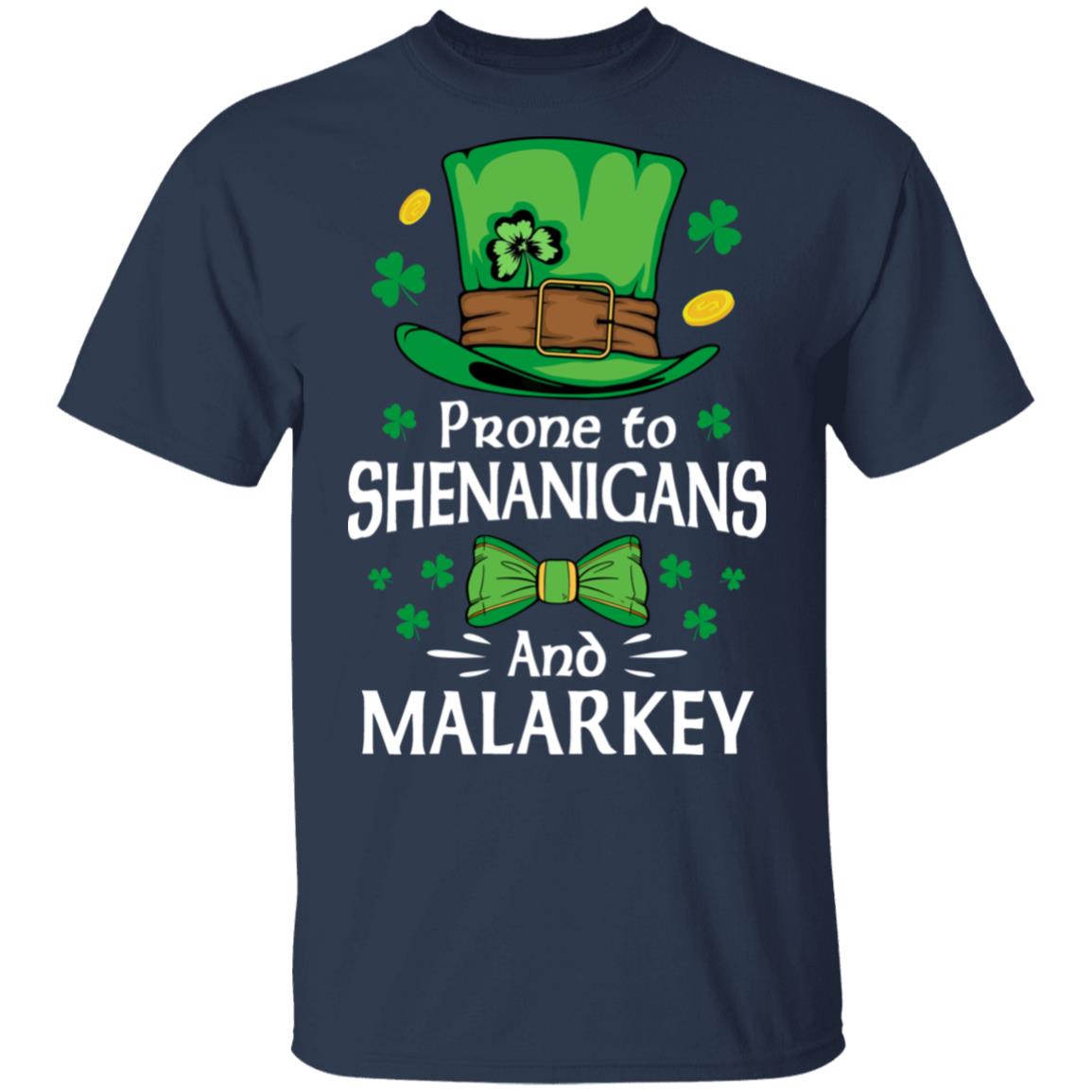 St Patricks Day Funny Shenanigans And Melarkey Irish T-Shirt & Hoodie | Teecentury.com