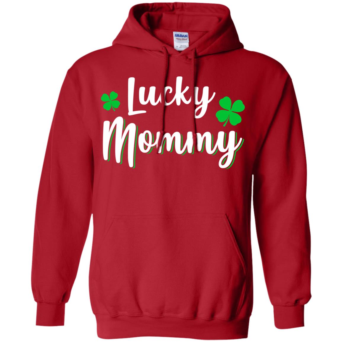 Luckiest Lucky Mommy St Patricks Day T-Shirt & Hoodie | Teecentury.com