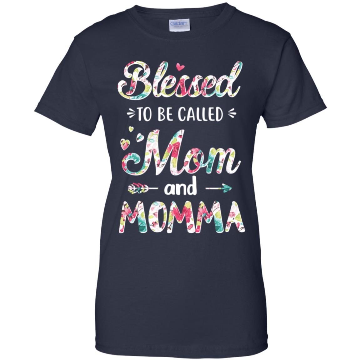Mothers Day Gifts Blessed To Be Called Mom And Momma T-Shirt & Hoodie | Teecentury.com