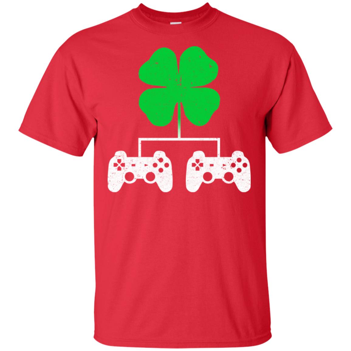 Video Game Clover Controller Gamer St Patrick's Day T-Shirt & Hoodie | Teecentury.com