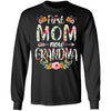 First Mom Now Grandma Funny New Grandma Mother's Day Gifts T-Shirt & Hoodie | Teecentury.com