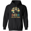 Beer Is My Spirit Animal Vintage Bear Lover Gifts T-Shirt & Hoodie | Teecentury.com