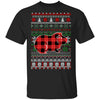 Guinea Pig Red Plaid Ugly Christmas Sweater Funny Gifts T-Shirt & Sweatshirt | Teecentury.com