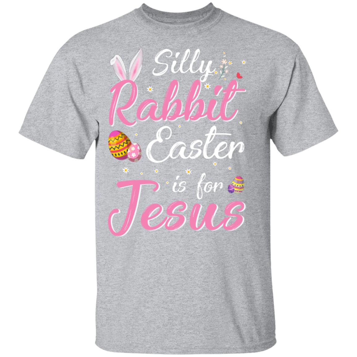 Cute Silly Rabbit Easter Is For Jesus Christians Gift Youth Youth Shirt | Teecentury.com