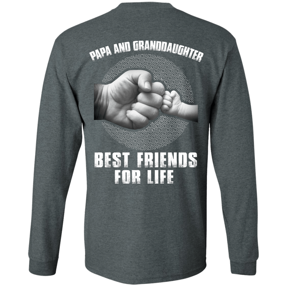 Papa And Granddaughter Best Friends For Life T-Shirt & Hoodie | Teecentury.com