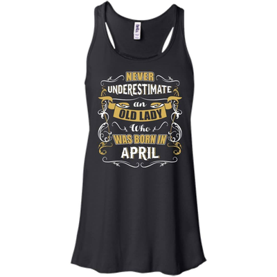 An Old Lady Who Was Born In April T-Shirt & Hoodie | Teecentury.com