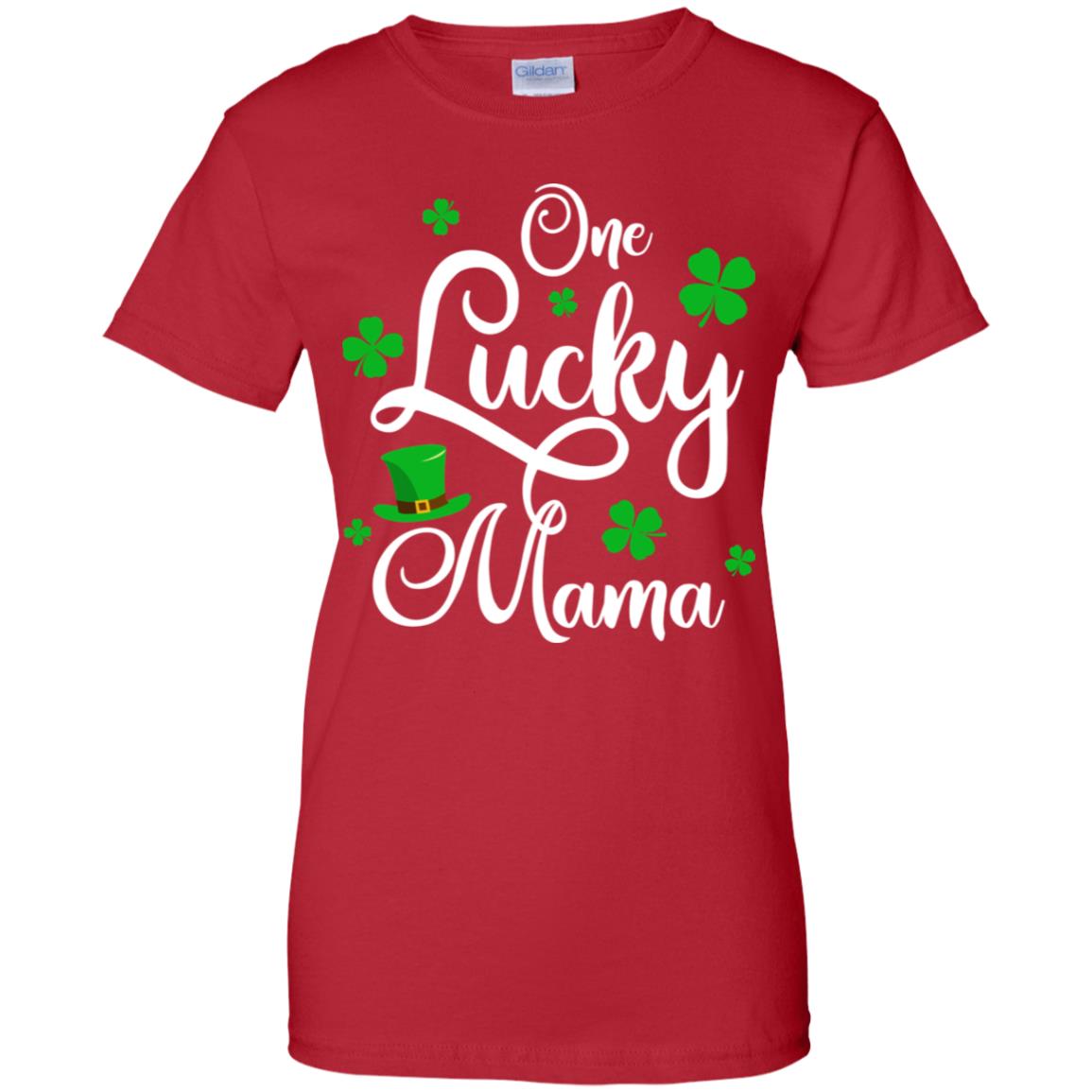 One Lucky Mama St Patricks Day For Mom T-Shirt & Hoodie | Teecentury.com